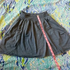 Banana Republic Blue Elastic High Waist Skirt, Med